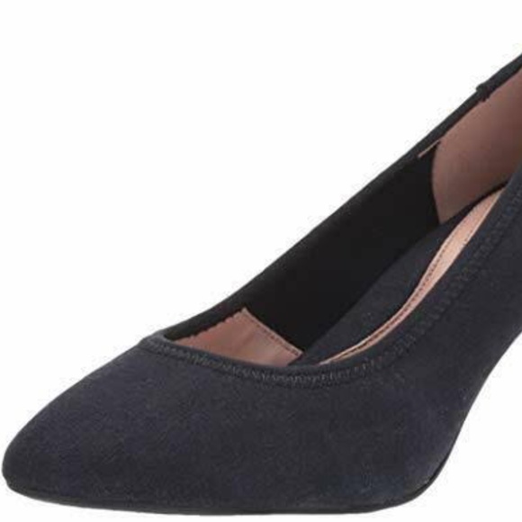 Taryn Rose Tamara Navy blue pump 9 - Picture 1 of 10